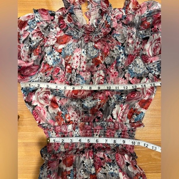 Elliatt Pink Floral Long Sleeve Dress - Picture 5 of 15